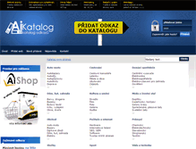 Tablet Screenshot of aikatalog.cz